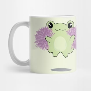 Kawaii Frog Loves Cheer Mug